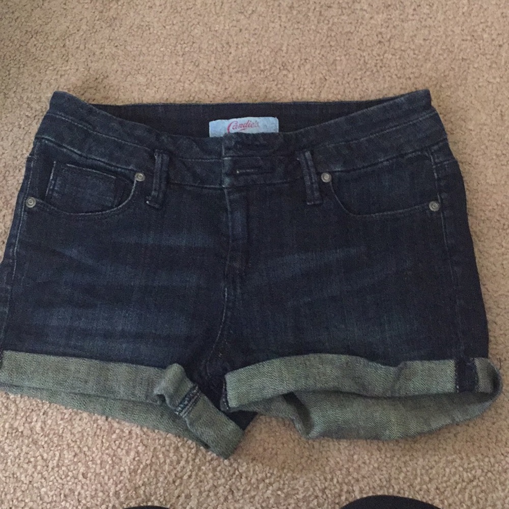 “Candies” Blue Denim Shorts